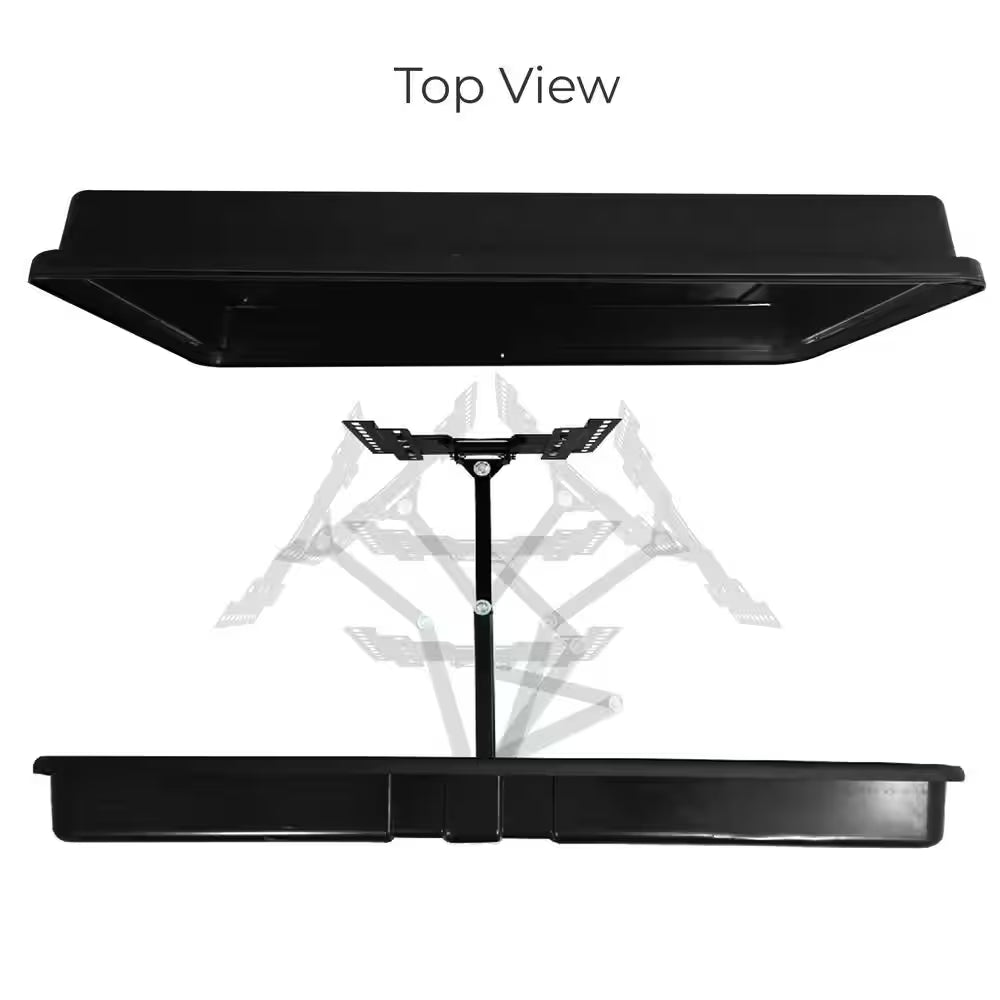 Outdoor TV Hard Cover Weatherproof Protection 55-65 In. Television Mounting Bracket Included