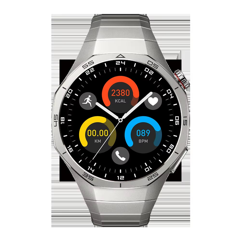 2025 Latest Smart Sports Watch with Fitness Tracker GT5 Pro Smart Wrist Watches with Touch Screen Fashion Smart Watch for Ladies
