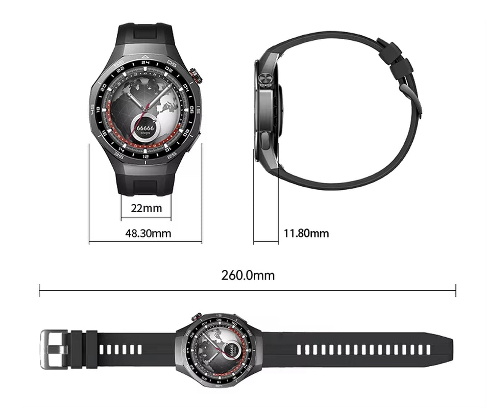 2025 Latest Smart Sports Watch with Fitness Tracker GT5 Pro Smart Wrist Watches with Touch Screen Fashion Smart Watch for Ladies